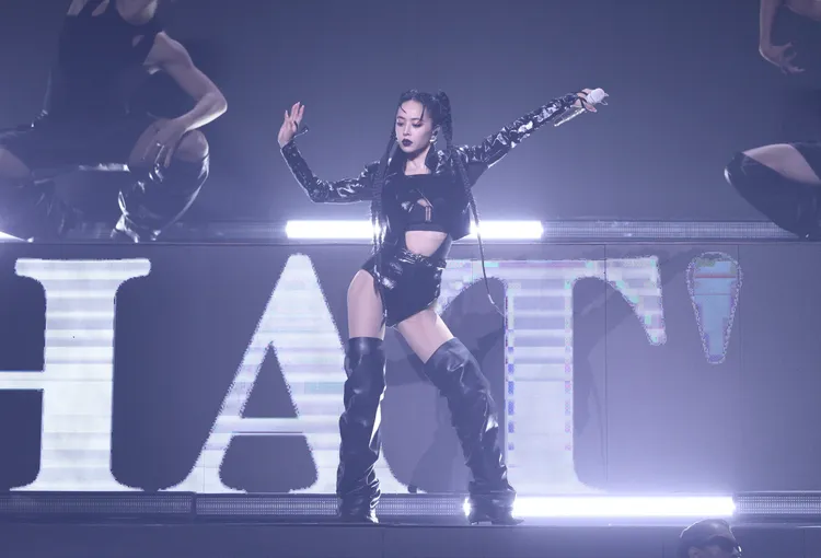 蔡依林勁歌熱舞，新歌更是全球首秀。彭欣偉攝