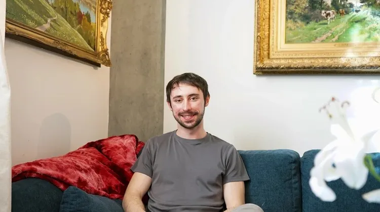 麻省理工學院機械工程系學生卡奇金自小熱愛藝術。Alex Kachkine提供