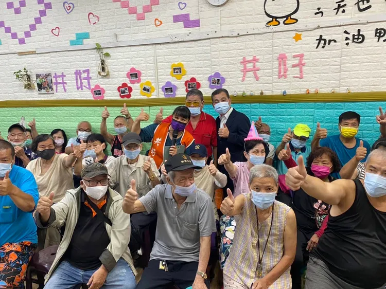 林正雄代過世母親完成遺願，希望更多老人晚年獲得照顧。全聯有線電視提供