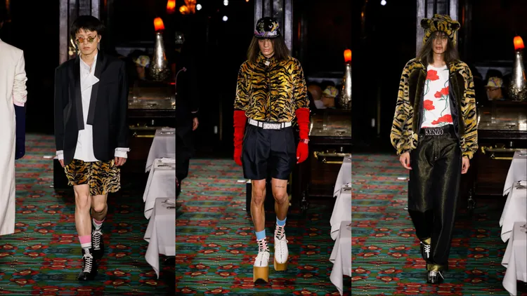 KENZO 2026春夏男女裝系列。品牌提供