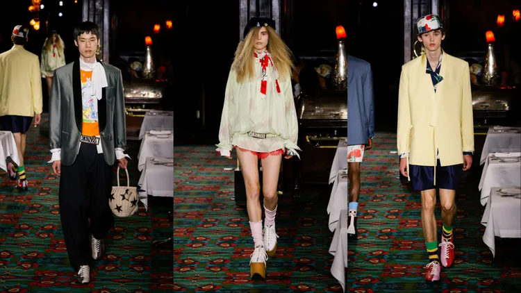 KENZO 2026春夏男女裝系列。品牌提供