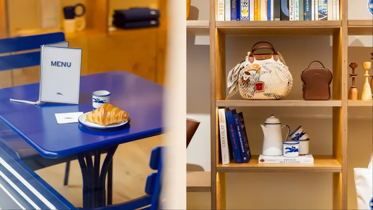 Longchamp在各地打造出「瓏驤。匠心巴黎」限時快閃街區。品牌提供