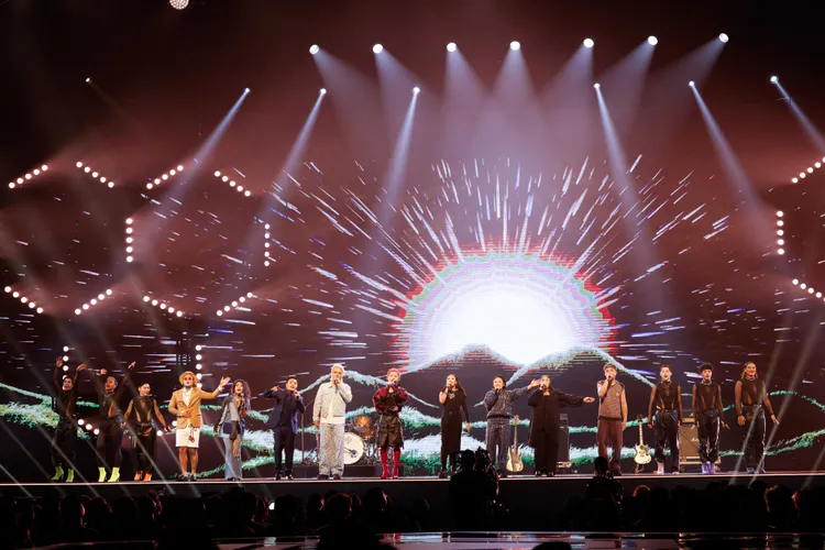 由ABAO阿爆與黃少雍擔任音樂總監，監製原民組曲被讚爆。台視提供