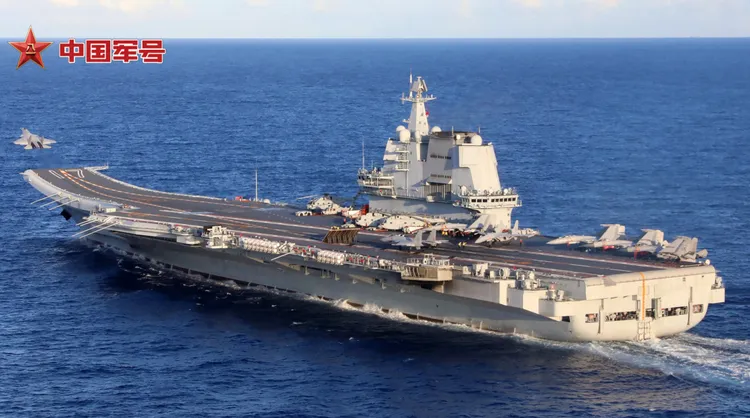 中國航母山東艦。翻攝中國軍網