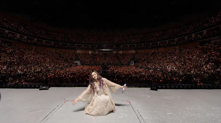 范瑋琪很感激歌迷還記得她。翻攝范瑋琪微博