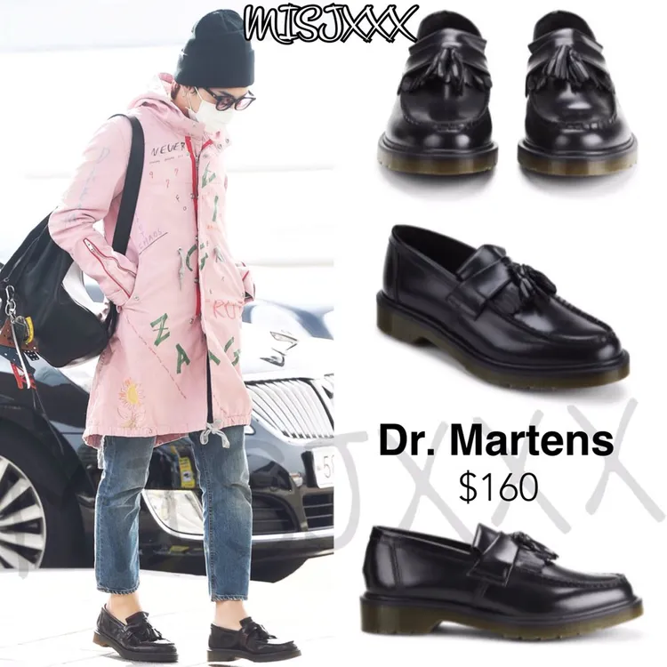 GD穿搭中，出鏡率極高的單品非Adrian流蘇樂福鞋莫屬。翻攝X