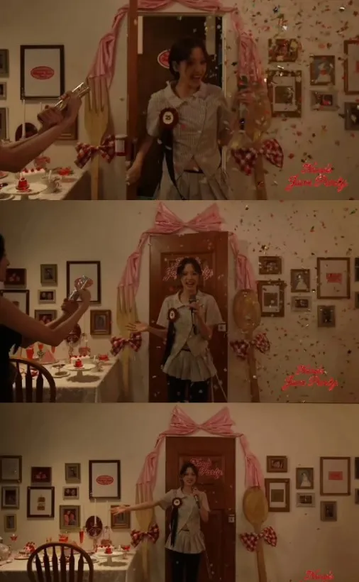 慶生趴氣氛快樂溫馨。翻攝歐陽娜娜小紅書