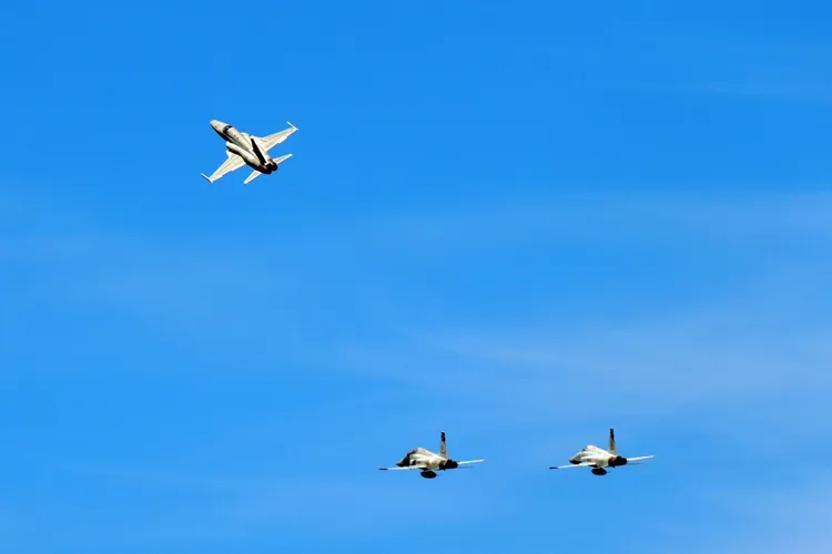 空軍F-5戰機。國防部發言人臉書