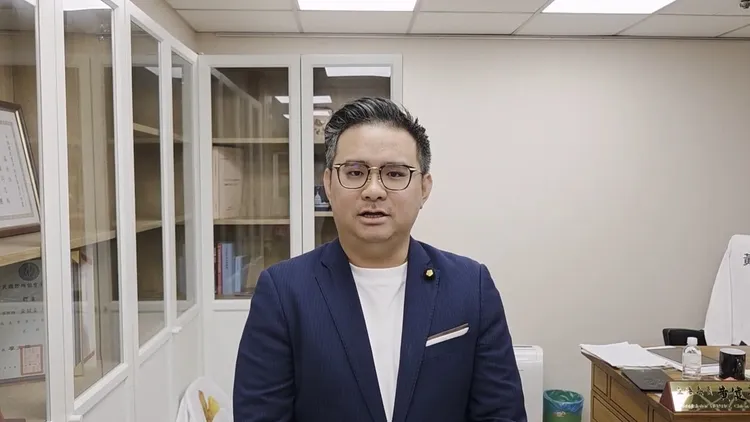 黃健豪呼籲支持者面對罷免活動要冷靜。黃健豪提供