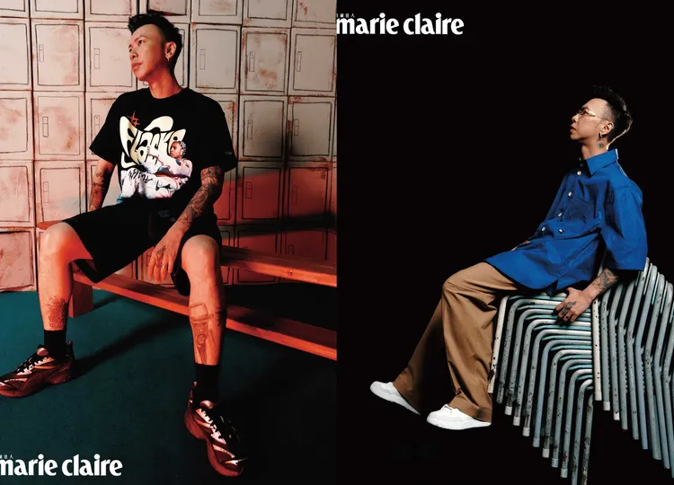 小春拍攝《Marie Claire 美麗佳人》封面。《Marie Claire 美麗佳人》國際中文版提供
