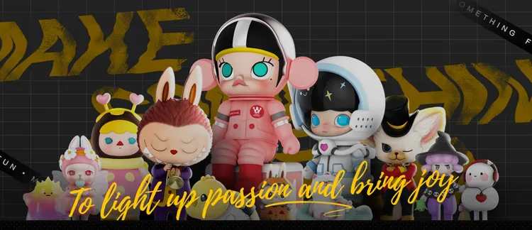 泡泡瑪特的IP多，多角經營也擁有不同粉絲群。翻攝自泡泡瑪特網站