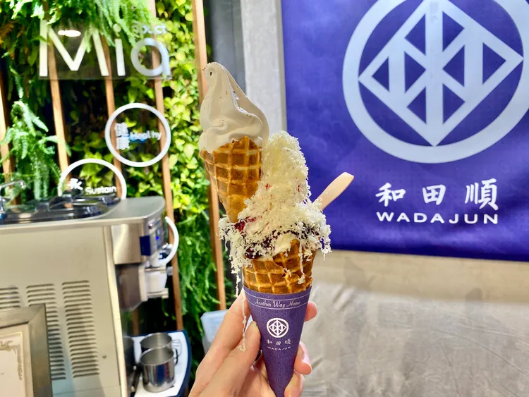 除這次首站快閃，也預計9、11月於全台指定分店登場，並有大小甜筒的隱藏版冰淇淋出現。莊偉祺攝