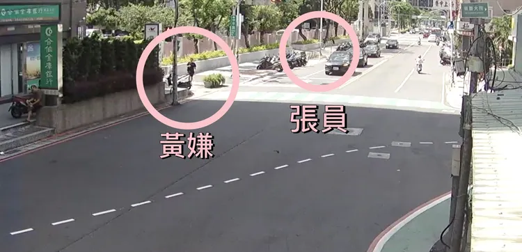 張員不動聲色尾隨在黃男後方。警方提供