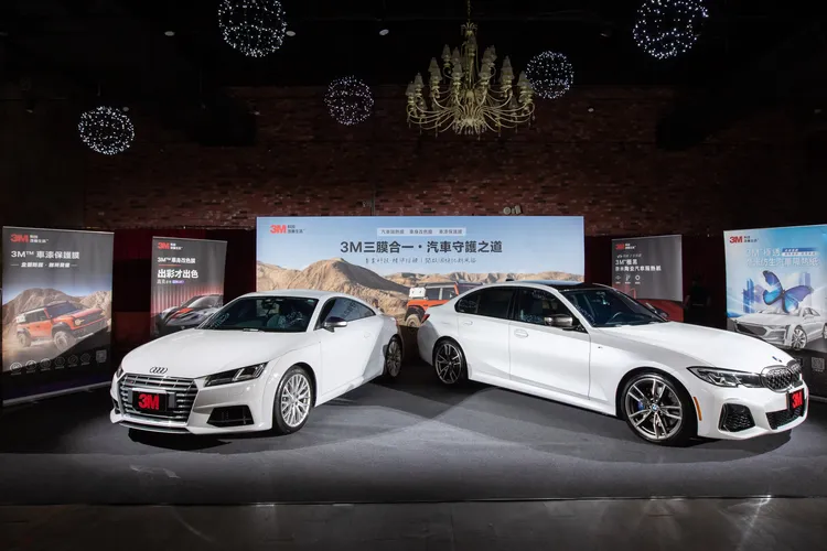 3M推出三膜合一方案，滿足車主對車身外觀個性化的多元需求，讓每輛愛車兼具獨特風格與全方位保護。3M提供
