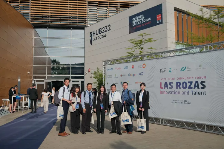 雲縣府國際事務辦公室主任劉志偉率跨局處團隊，前往西班牙參與「ICF 2025 Top7智慧城市論壇」。雲縣府提供