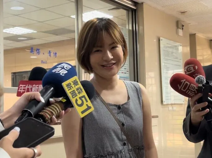 陳沂挨告違反著作權法，今日二度出庭。謝亞庭攝