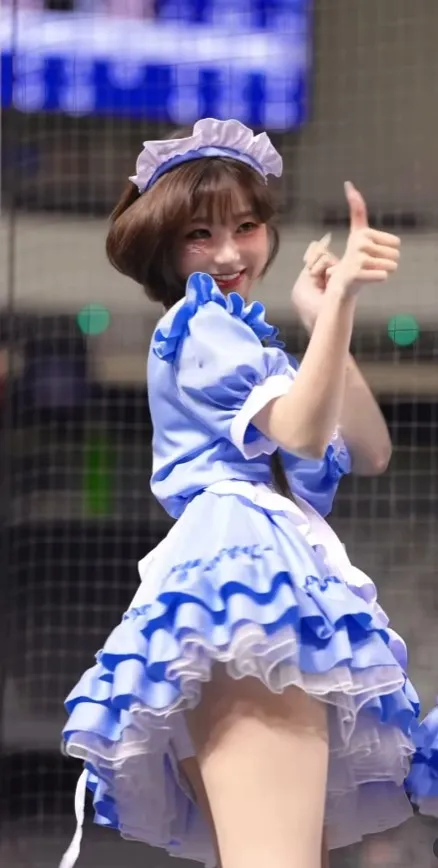 李珠珢之前穿女僕裝跳舞很可愛。翻攝李珠珢IG