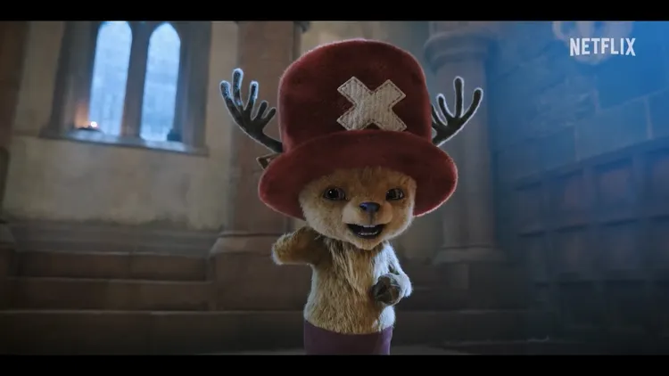 喬巴舉手投足融化粉絲。翻攝Netflix