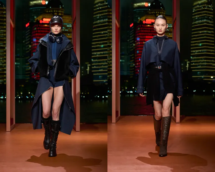 愛馬仕2025秋冬女裝系列第二篇章「Au Galop!馳騁之姿」。品牌提供