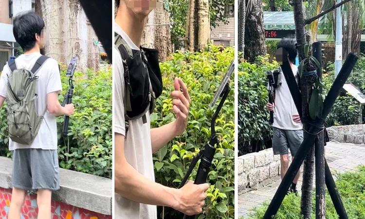 普通台灣民眾被質疑在拍小孩上抖音，郭昱晴仍不下架指控貼文。翻攝自郭昱晴臉書