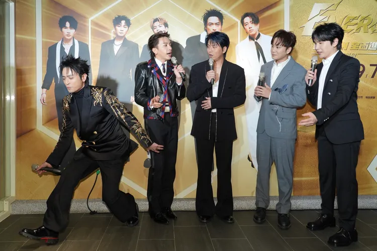 Energy蹲出首座金曲獎。彭欣偉攝