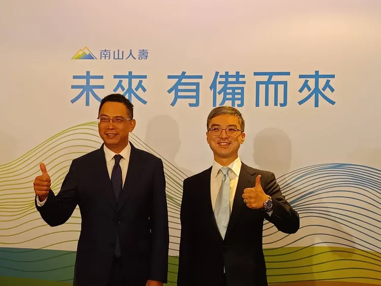 南山人壽昨召開股東會，會後由董事長尹崇堯召開記者會。許麗珍攝