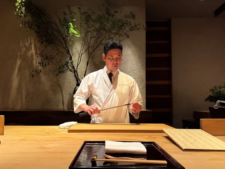 主廚長岡周吾曾走遍世界50國，立志將和食之美帶給世界。豊漁餐飲集團提供