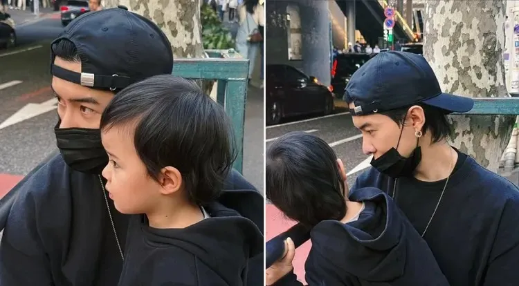 唐禹哲兒子顏值也很高。翻攝唐禹哲IG