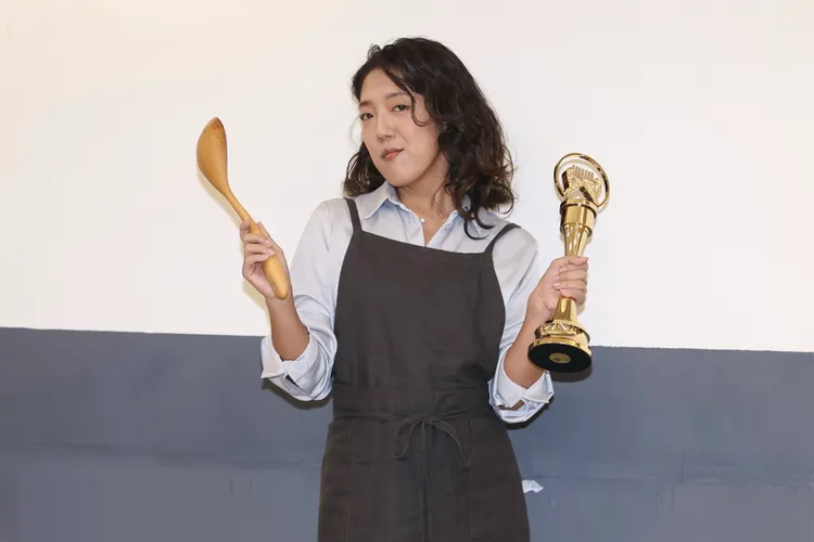 李竺芯以首張台語創作專輯《Suí 水》入圍本屆金曲獎6項提名殊榮。彭欣偉攝