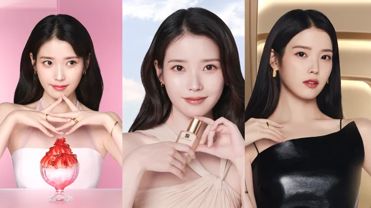 現場可體驗3款IU同款妝容。品牌提供