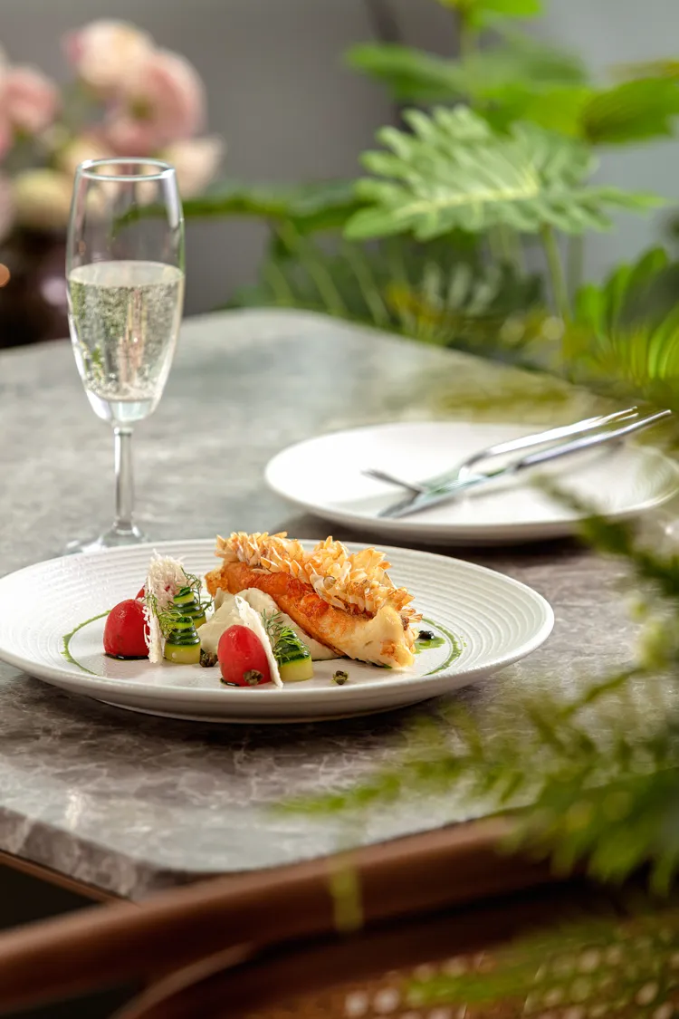 甘鯛立鱗燒580元。業者提供