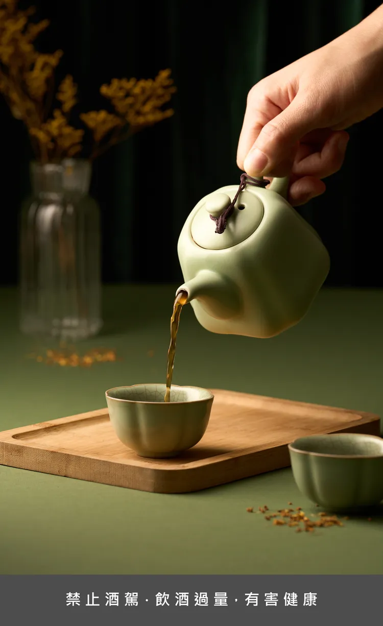 從梨山高山茶、東方美人、蜜香紅茶、正欉鐵觀音到阿里山烏龍，每一款茶酒皆凝聚了狐說茶酒對台灣茶的深刻情感與願景。業者提供