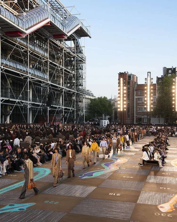 LV 2026春夏男裝秀。品牌提供