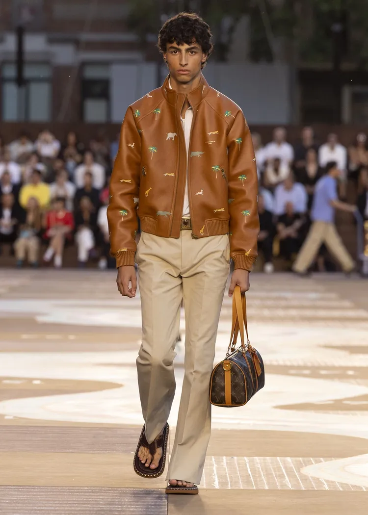 LV 2026春夏男裝秀。品牌提供