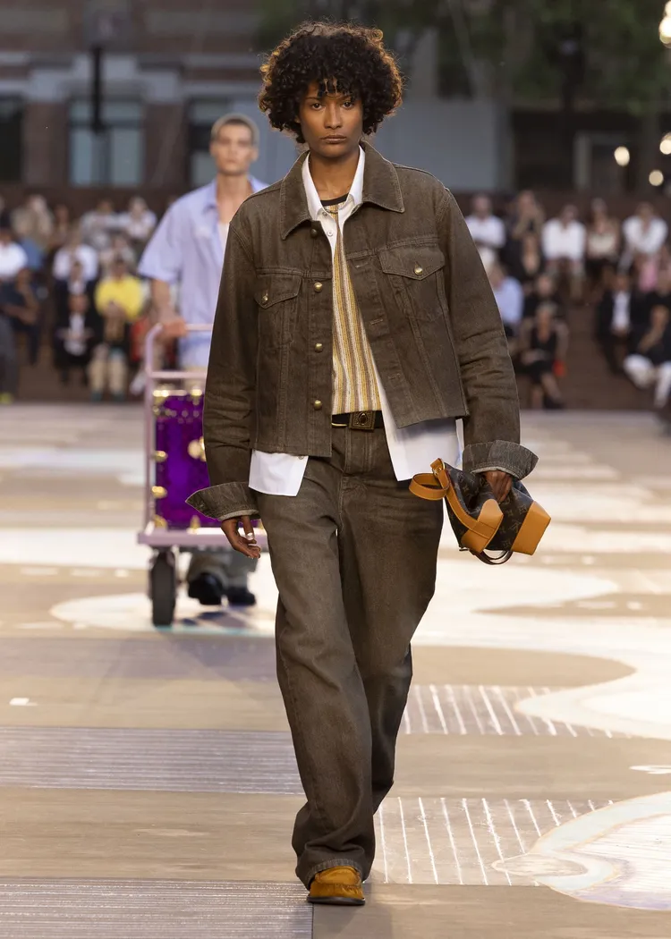 LV 2026春夏男裝秀。品牌提供