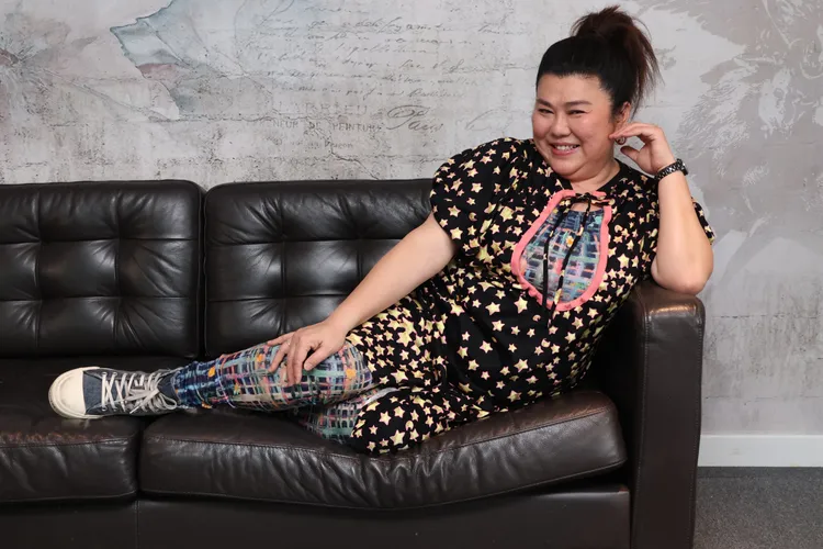 林美秀才發片，就入圍金曲台語歌后獎項。彭欣偉攝