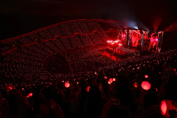 J-HOPE 5月24、25日在林口體育館開唱，湧入2萬人次，進帳1.2億元居次。Live Nation Taiwan提供