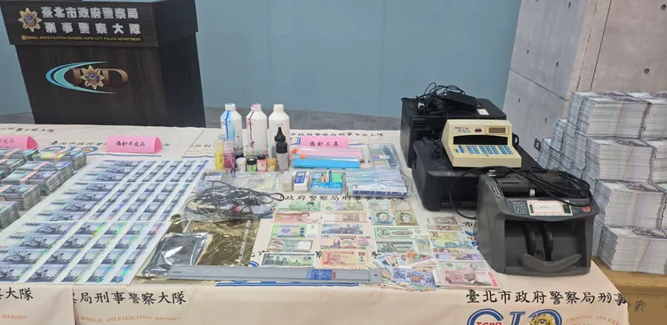 警方查獲相關證物。警方提供