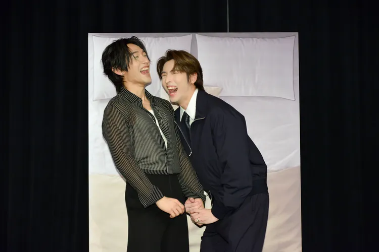 王智騫和范麒智在綜藝節目中就已是CP。三立提供