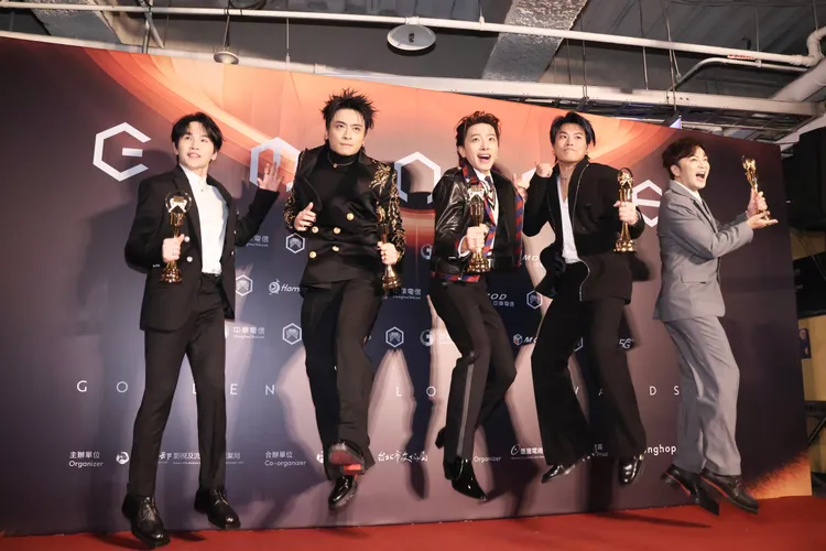 Energy得獎超嗨。莊宗達攝