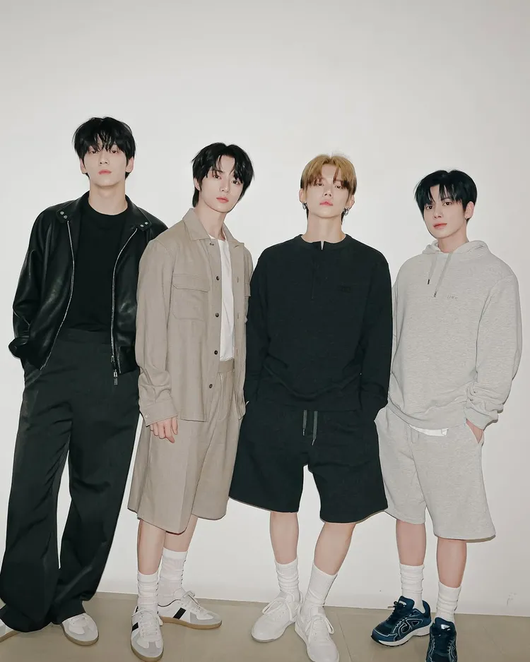 韓團TOMORROW X TOGETHER。品牌提供