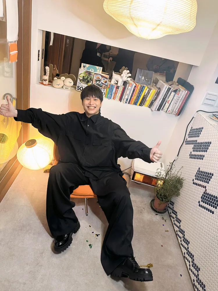 陳以恆得獎後已經和團隊小酌啤酒、共享美食。持之音提供