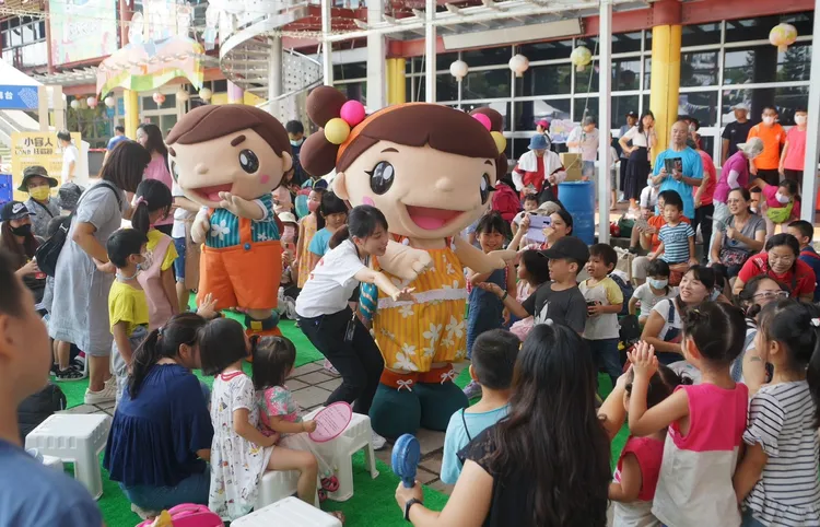 客家文化館小客人狂歡節活動。客家局提供