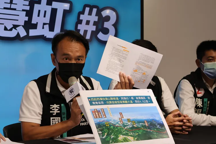 民眾黨新竹市黨部主委、議員李國璋。資料照片