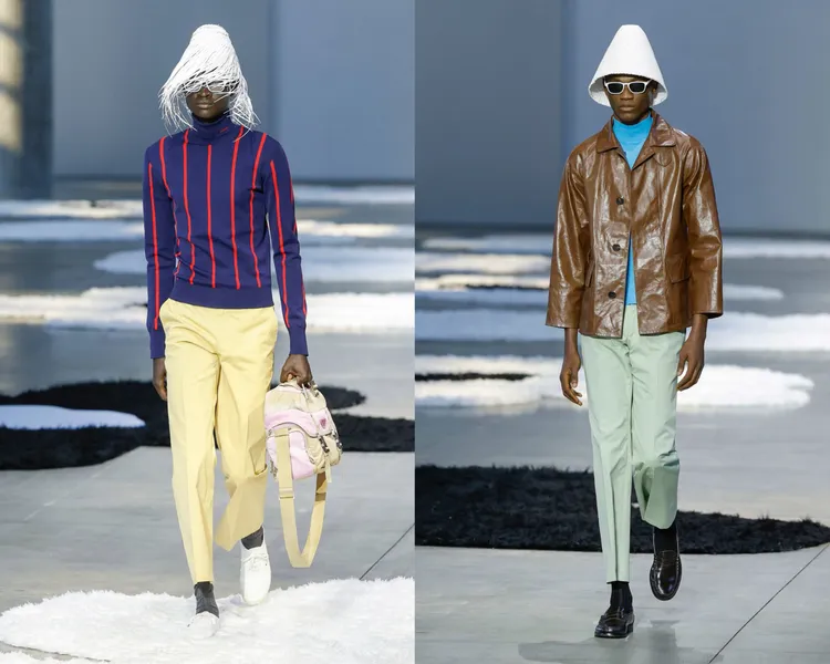 PRADA 2026春夏男裝秀。品牌提供
