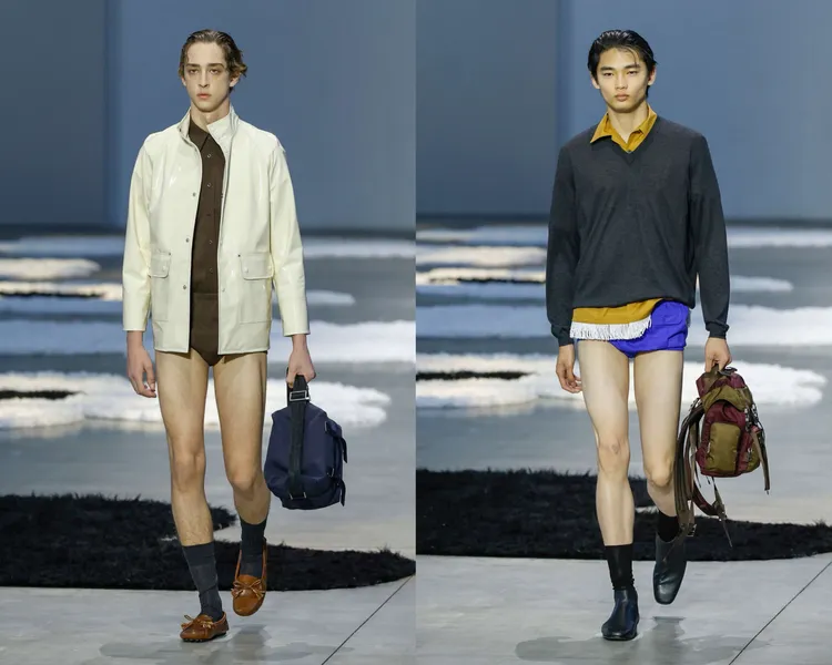 PRADA 2026春夏男裝秀。品牌提供