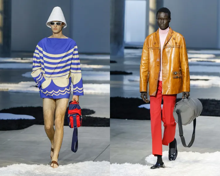 PRADA 2026春夏男裝秀。品牌提供