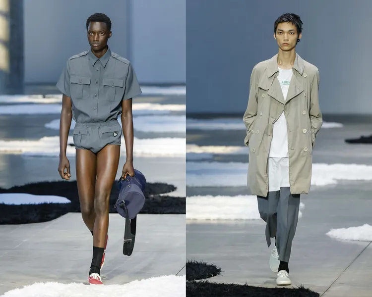 PRADA 2026春夏男裝秀。品牌提供
