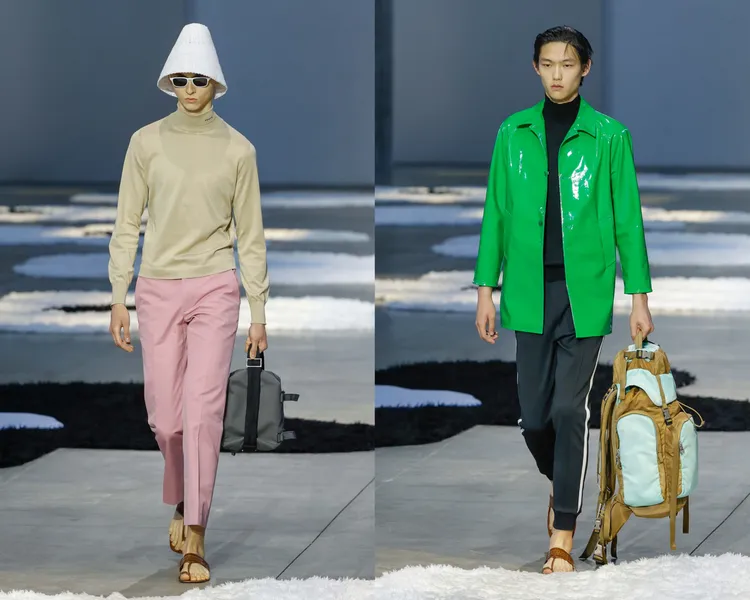 PRADA 2026春夏男裝秀。品牌提供