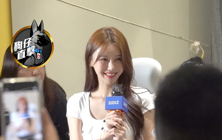 李雅英擔任韓國座椅品牌一日店長，吸引500位粉絲朝聖。特勤中心攝